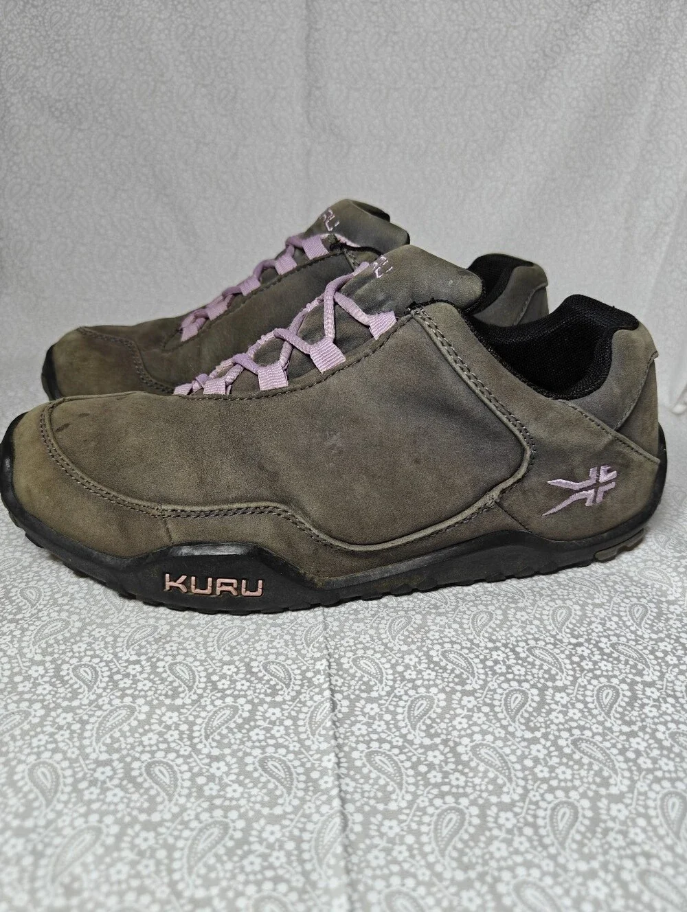 Kuru Chicane Women’s Athletic Trail Hiking Light Brown Lilac Size 8 Medium